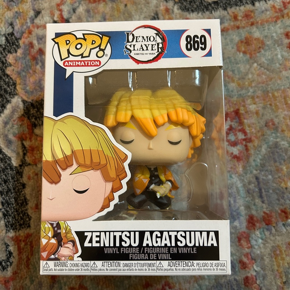 Zenitsu Agatsuma funko pop